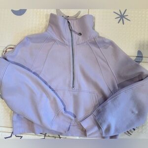 Lululemon Scuba Oversized Half Zip Funnel Neck Sweatshirt (XS/S)